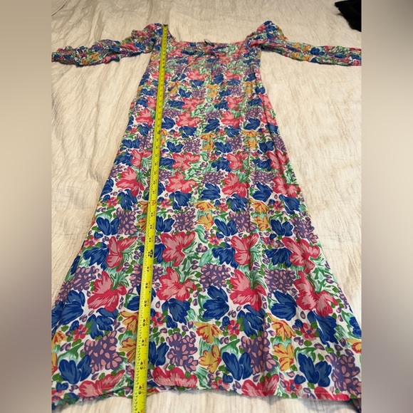 Faithfull The Brand Mathilde Jemima Floral Dress Small - Picture 10 of 12